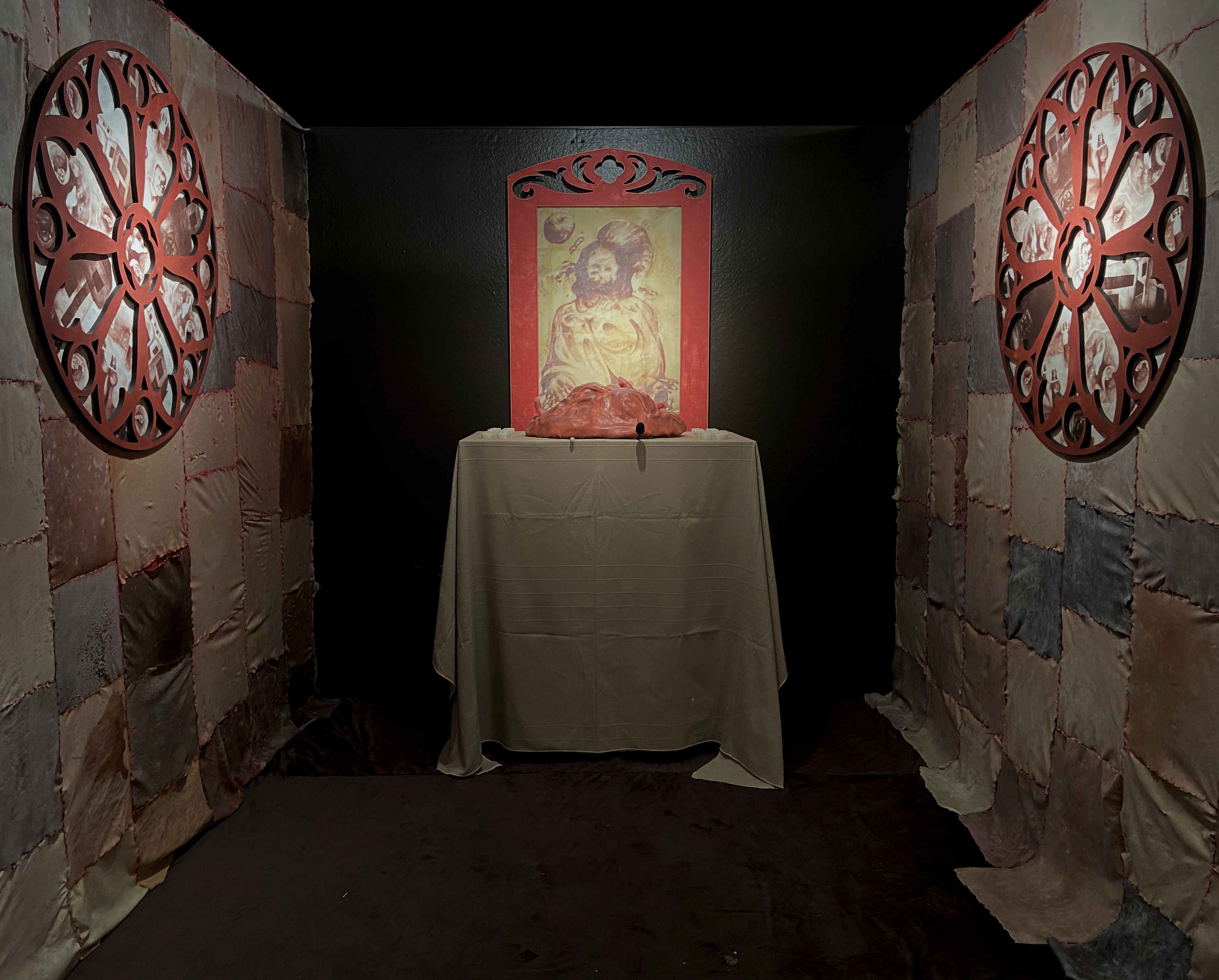 Full image of La Tecnocapilla, a multimodal installation